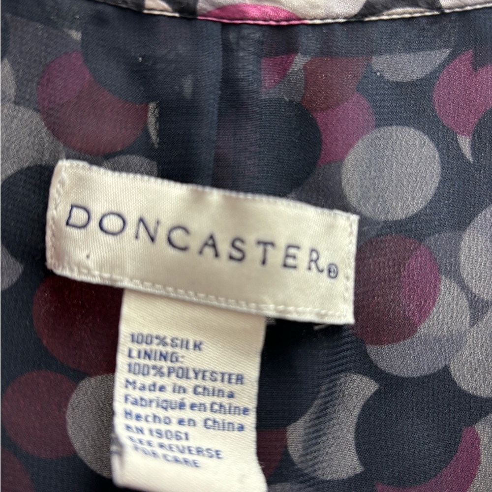 Doncaster Silk Top with Polka Dot Design - Picture 2 of 6